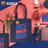 巴塞罗那俱乐部商品丨巴萨周边时尚帆布包手提袋队徽梅西足球礼新 商品缩略图2