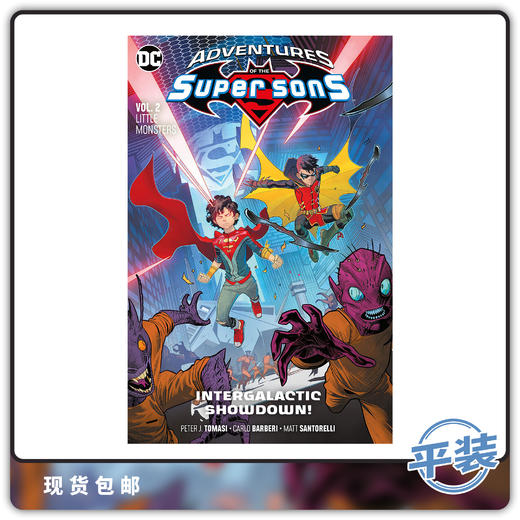 英文原版 Adventures Of The Super Sons Vol 2 Little Monsters 漫画合集 商品图0