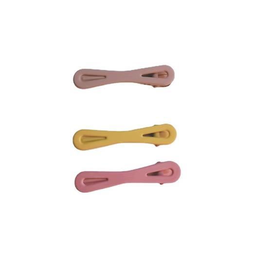 【兔猫耳朵夹】莫兰迪边夹儿童发夹女一字发卡头饰品时尚饰品 商品图4