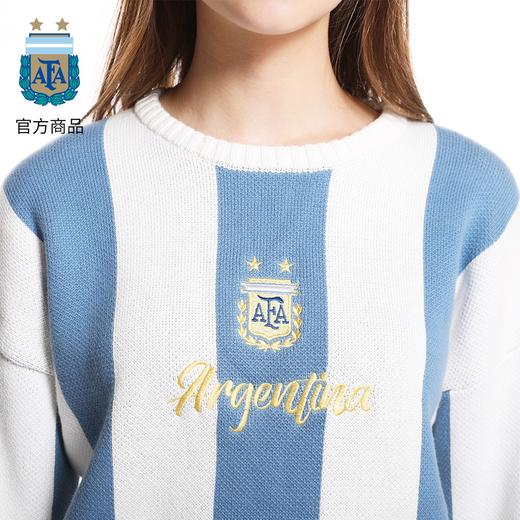 阿根廷国家队商品丨蓝白条纹毛衣男女加厚针织衫 商品图2