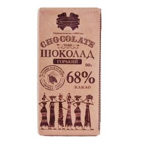 康美纳卡甜黑巧克力68%90g