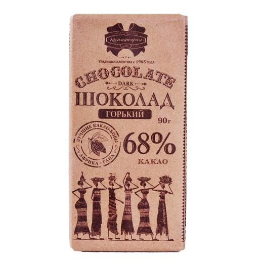 康美纳卡甜黑巧克力68%90g 商品图0