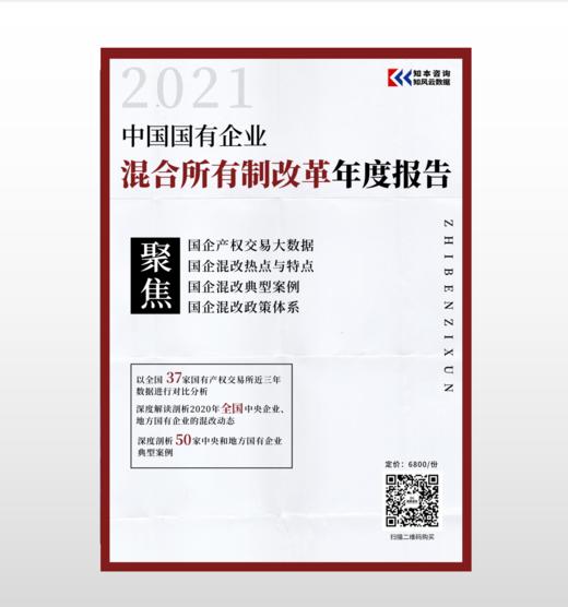 中国国有企业混合所有制改革年度报告（2021） 商品图0