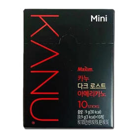 卡奴速溶条装哥伦比亚黑咖啡红深度10T【中】 