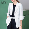 IWY/高端名媛白色双排扣西装女套装小西装外套女韩版休闲
212060C1 商品缩略图4