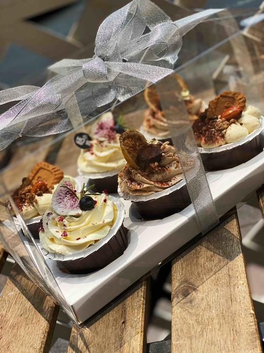 新派口味组合cupcake甜蜜下午茶，口感和颜值缺一不可的杯子蛋糕。 商品图6