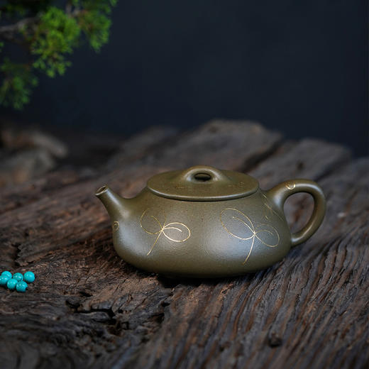 龙德堂陶艺 汤宣武《令瓢之惊蛰》原矿青段 210cc 库存请咨询客服 商品图0