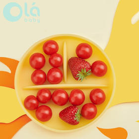 Olababy 美国欧拉宝贝吸底餐盘硅胶JHG