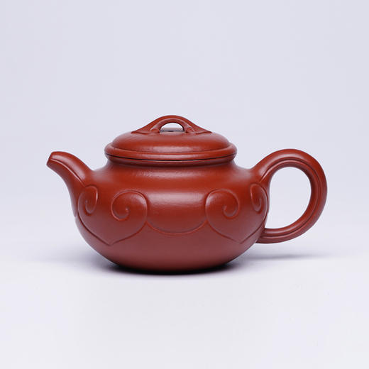 龙德堂陶艺 吴水勤制 《仿古如意》原矿大红袍 270cc 库存请咨询客服 商品图3