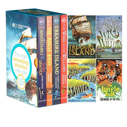 限收藏版☆【宝莉爹书单8岁+】 Oxford Children's Classics World of Adventure/Wonder 8册 牛津经典著作系列 两个套装可选 商品图1