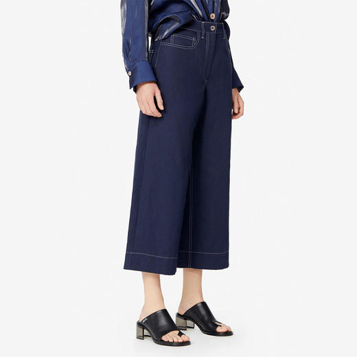 KENZO 高田贤三 女士运动休闲裤 深蓝色 FA52 PA011 5AN 77 商品图2