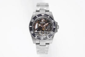 Noob攻坚劳力士中的颜值当担！全镂空潜航者 黑化镂空水鬼☆ 劳力士116610为原型 采用“碳纤维圈口” 打造☆ 全拆卸表盘以及3130机芯板只保留机芯的运行部分，可视化整个机芯内部结构一览无遗