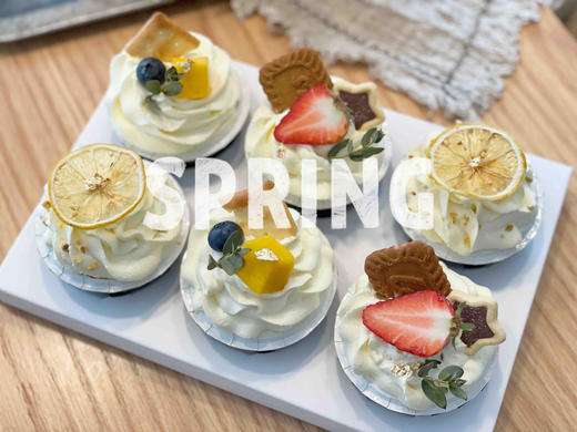 水果盛宴cupcake甜蜜下午茶，口感和颜值缺一不可的杯子蛋糕。 商品图2