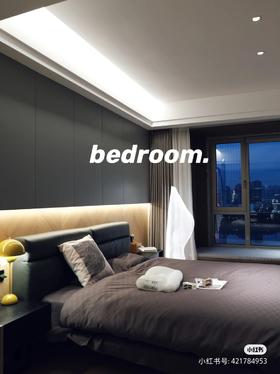 主卧｜躺床上坐收整座城市的绝美夜色🌃