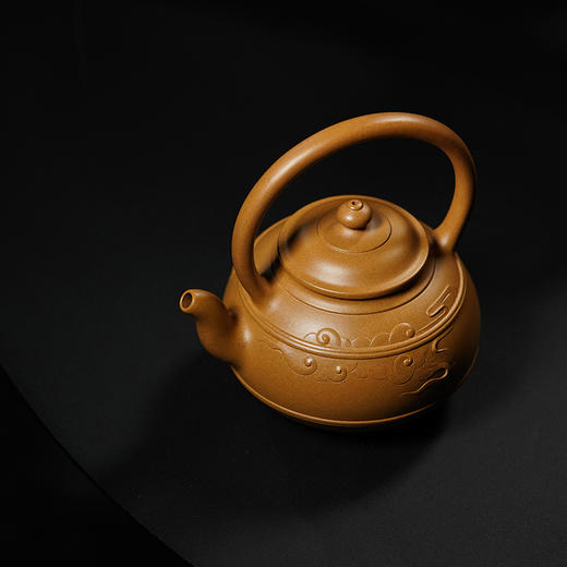 龙德堂陶艺 汤宣武制 《云若》原矿黄金段 300cc 库存请咨询客服 商品图2