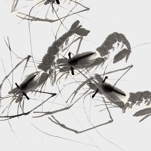 齐白石虾趣图 商品图5