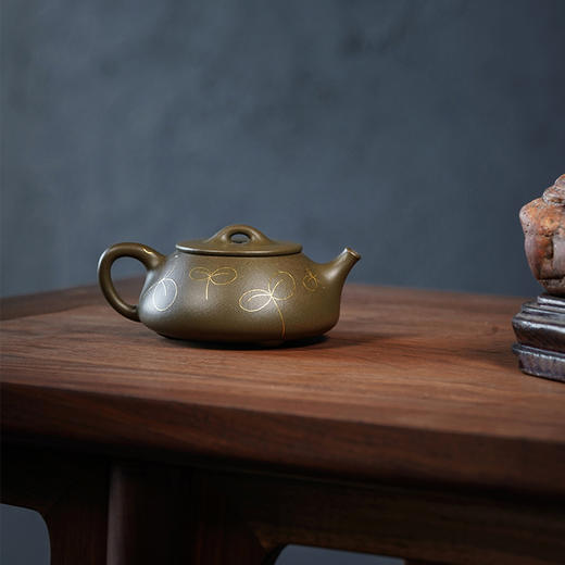 龙德堂陶艺 汤宣武《令瓢之惊蛰》原矿青段 210cc 库存请咨询客服 商品图1