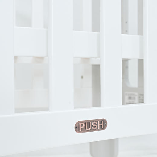 英氏新品婴儿宝宝Sinki心启小床幼儿床灰色白色儿童床YBCMJ01002A01 商品图2