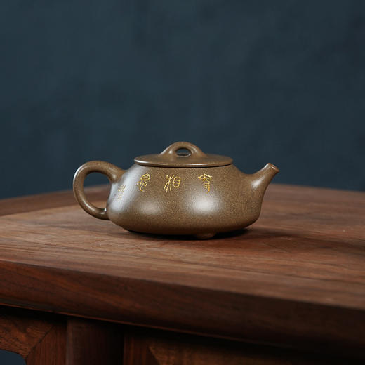 龙德堂陶艺 汤宣武《令瓢之清明》原矿青段 220cc 库存请咨询客服 商品图1