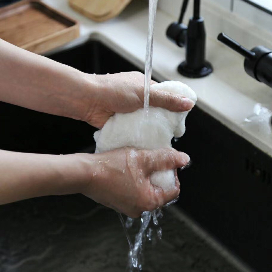 【下单72小时发货】厨房去油抹布10条装，细腻柔软厚实，发普通快递