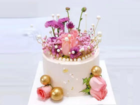 女神鲜花蛋糕