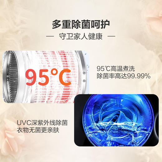 【品牌特价】海尔3KG迷你壁挂洗衣机 滚筒全自动变频小型 宝宝婴儿紫外线杀菌798 商品图3