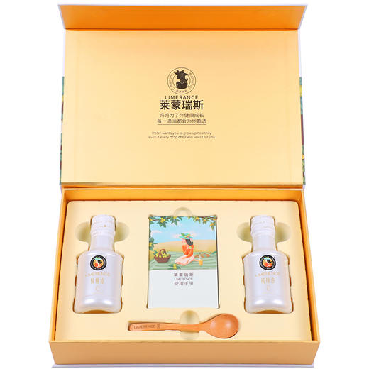 有机核桃油母婴辅食油物理冷榨300ml礼盒装 商品图1