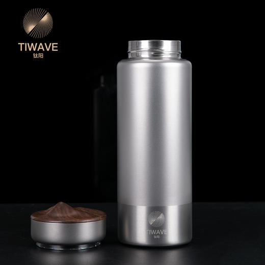 钛阳 纯钛保温杯 父爱如山S系列 500ml 抑菌除味 轻盈坚固 无重金属 办公伴侣 商品图9