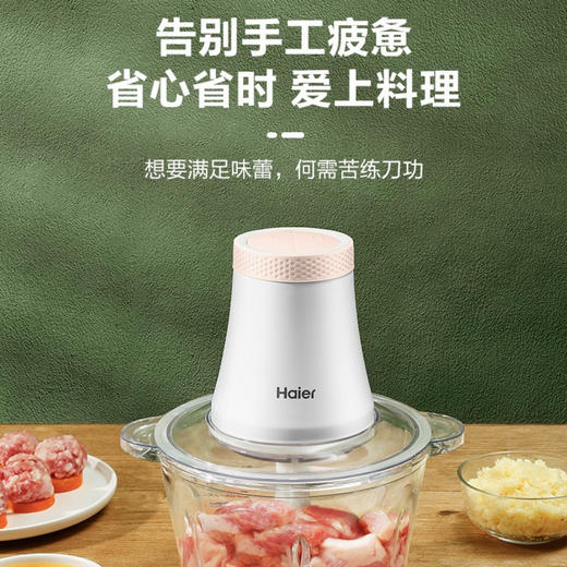 海尔（Haier）绞肉机HG-JR01W 商品图4