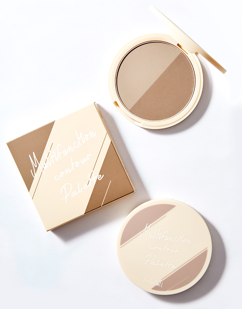 judydoll橘朵新款立体光影双色修容粉饼立体五官自然裸妆