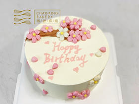 【会员特惠228.8元】花朵蛋糕