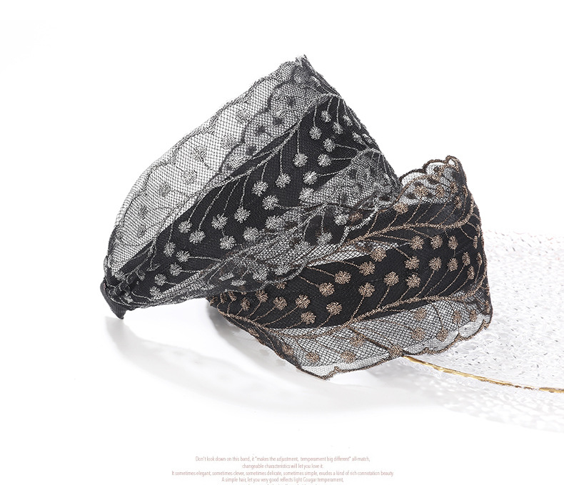 夏季薄款发箍韩国显脸小发卡成人女压发防滑头箍遮白发时尚宽头饰