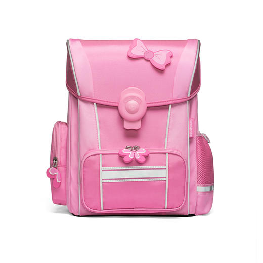 新秀丽低年级男孩轻量定型护脊减负内里抗菌面料翻盖学生书包 TU6 商品图1