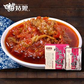 “苗姑娘”牌风味肉丝泡椒20g*16袋*2盒/组 贵州特产 下饭菜