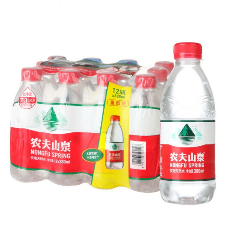 农夫山泉饮用天然水380ml*12瓶/提