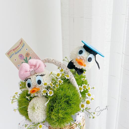 春游的唐老鸭 · 童趣花篮 商品图1