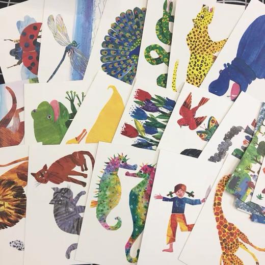 ☆卡尔爷爷100张明信片 Eric Carle: 100 Postcards 礼盒装 商品图3