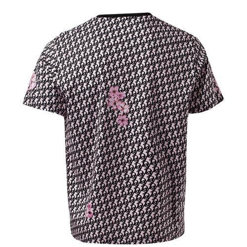 DIDIBOY/迪迪博迩男士短袖T恤樱花圆领T恤印花棉T时尚活力潮流百搭T恤衫套头衫 商品图1