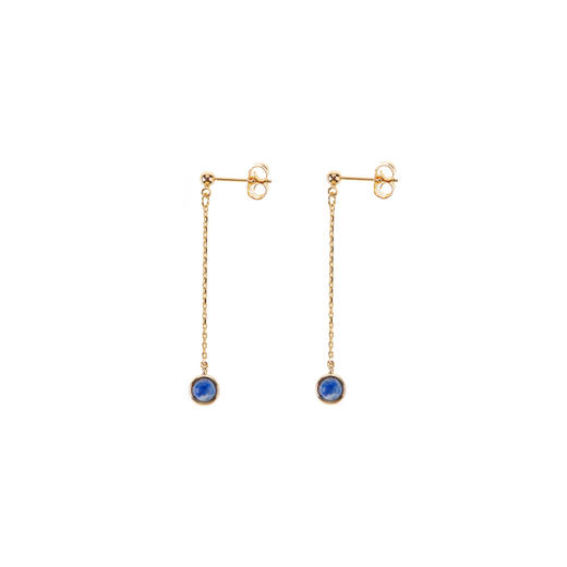 醍醐 阿里星空系列 青金石 健康石 星点 耳饰 商品图4