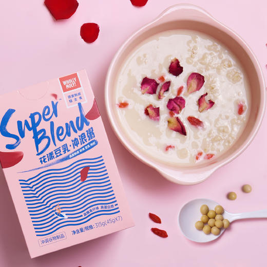 Whollymoly好哩花漾豆乳冲浪粥45g 7袋 2 品牌直发 辣妈学院商城