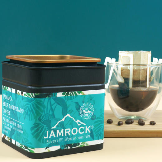 JAMROCK臻选礼盒装 牙买加蓝山挂耳咖啡 圆豆 新鲜烘焙 10包/盒 商品图2