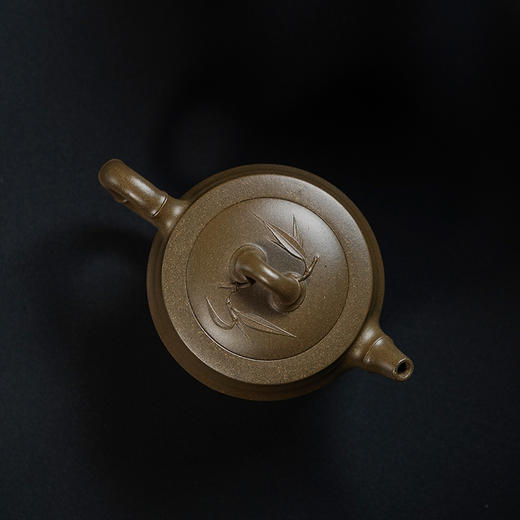 龙德堂陶艺 吴水勤制 《品竹》原矿青段 290cc 库存请咨询客服 商品图3