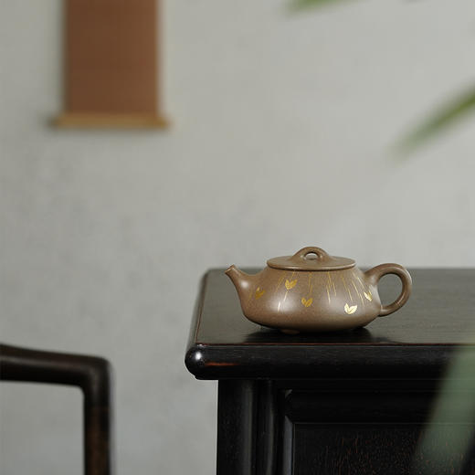 龙德堂陶艺 汤宣武《令瓢之谷雨》原矿青段 220cc 库存请咨询客服 商品图0