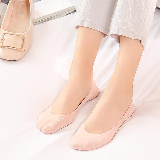 【告别掉根】薄款冰丝女浅口隐形船袜 舒适柔软 防臭透气 商品图4