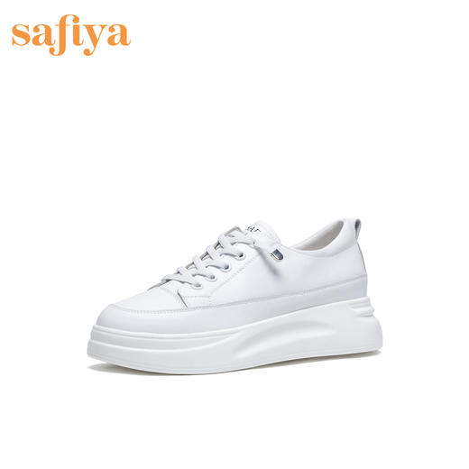 品牌定制 | safiya索菲娅爆款国民系列厚底小白鞋2021款休闲鞋延续爆款SF13112432 商品图3