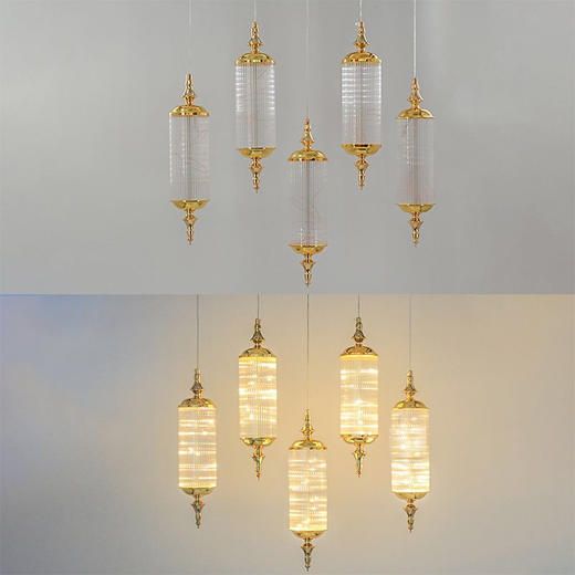 5头玲珑吊灯【运费自理】 商品图1