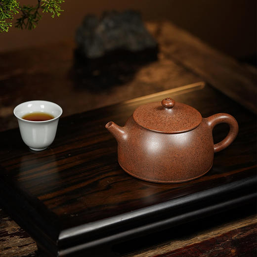 龙德堂陶艺 汤宣武制 《雅致》民国老段柴烧 230cc 库存请咨询客服 商品图1