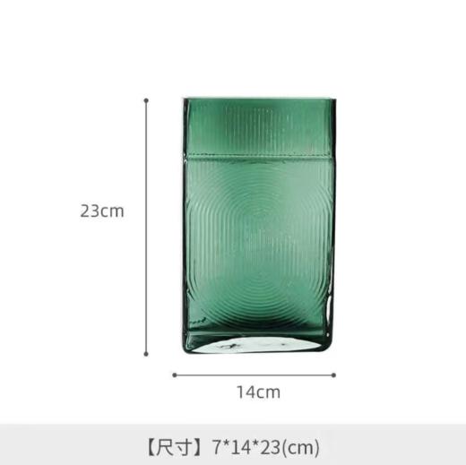 现代复古色几何竖条彩缸 商品图3