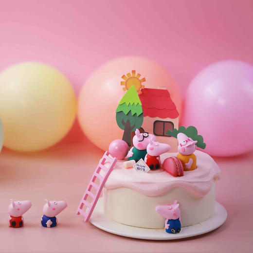 最好的礼物是陪伴、61定制款【小猪佩奇】，6寸最高立减61元，前30分钟下单再送杯子蛋糕一个！ 商品图0