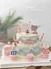 复古款洛丽塔少女蛋糕，超美超美超美，蛋糕赠送ins风小熊蜡烛一支 商品缩略图8